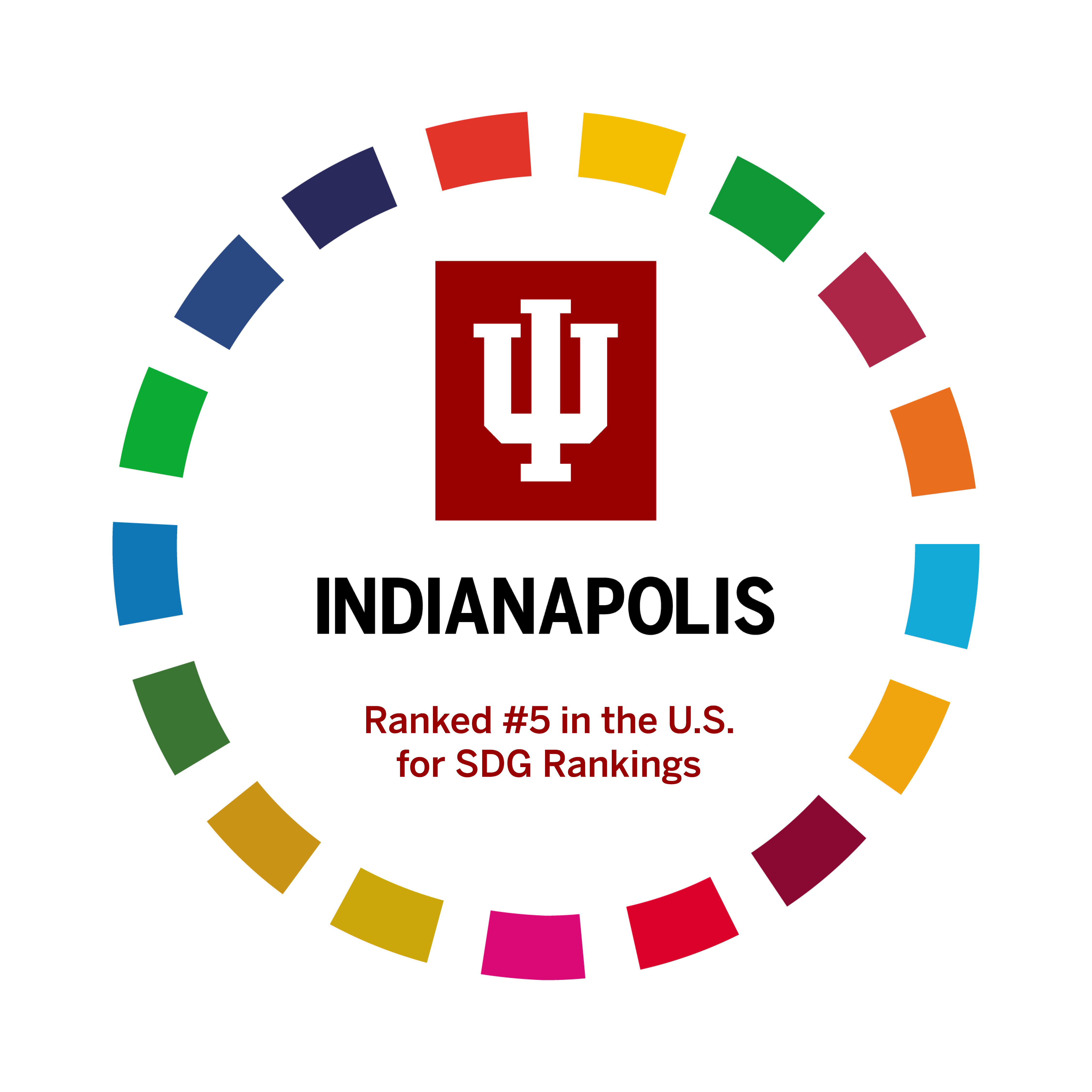 IU Indianapolis SDG Badge