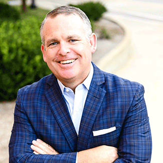 Headshot of Patrick Tamm, Indiana Restaurant and Lodging Association. 